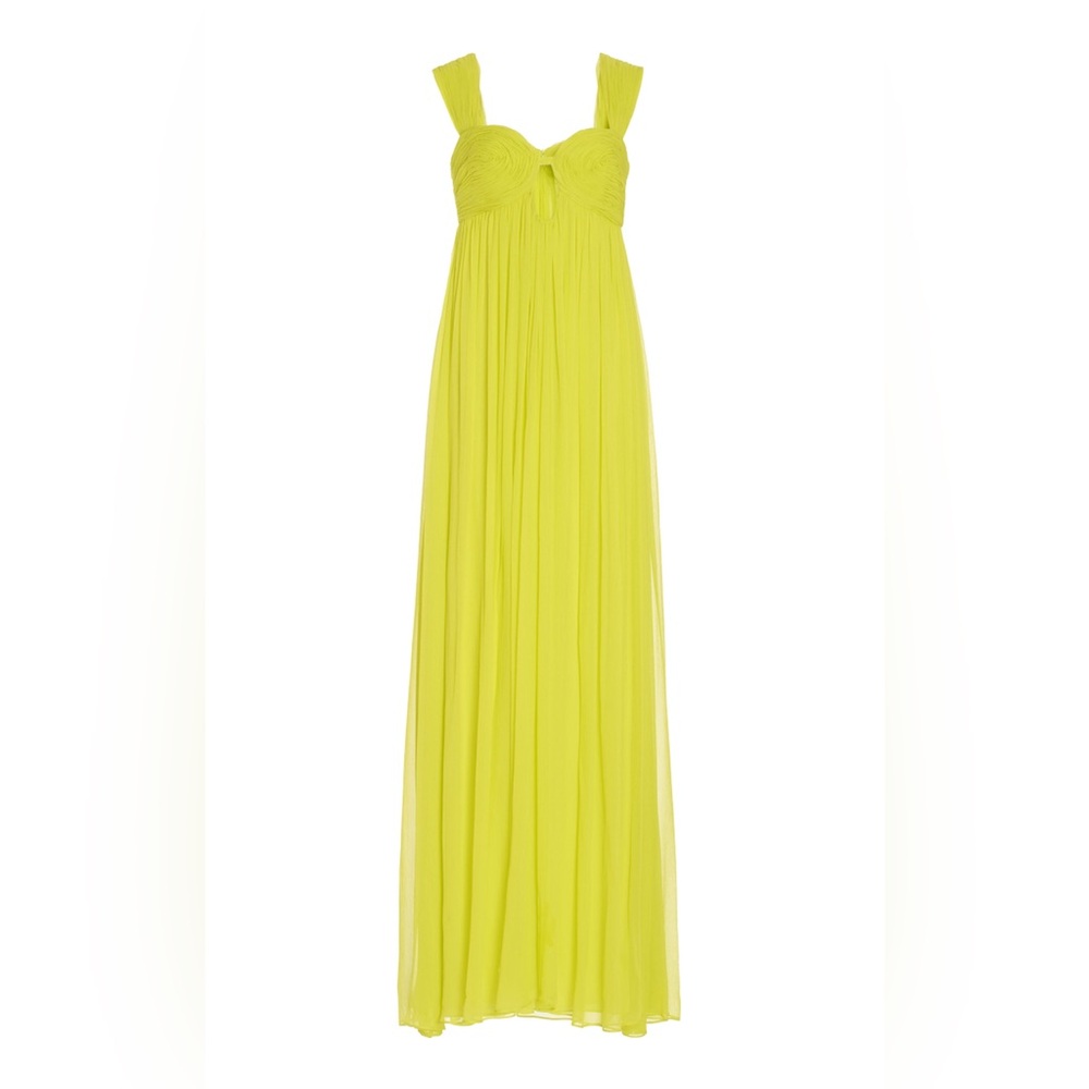 Alexis | Bosnia Dress — Cider (Chartreuse) - Picture 2 of 8